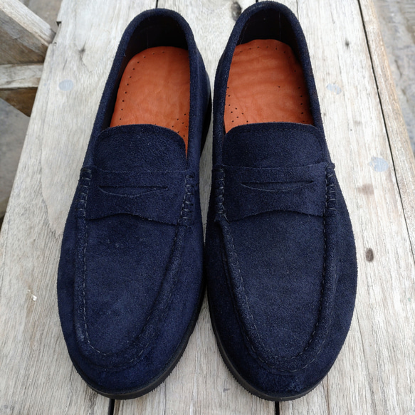 ☆新作スエードローファー☆履きやすい柔らかい革仕様☆レディース