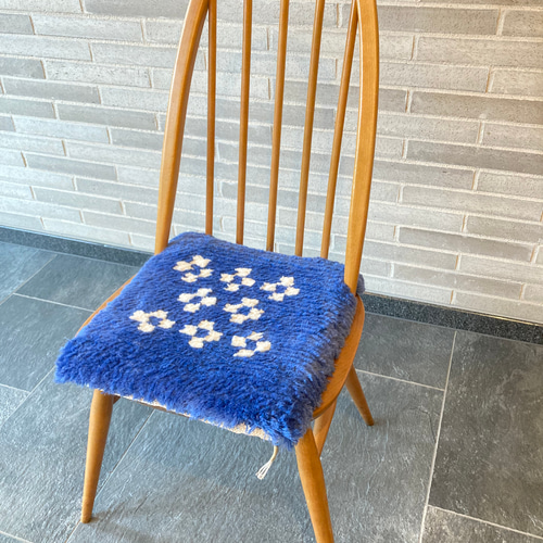 ノッティング織りの椅子敷_2 クッション・クッションカバー