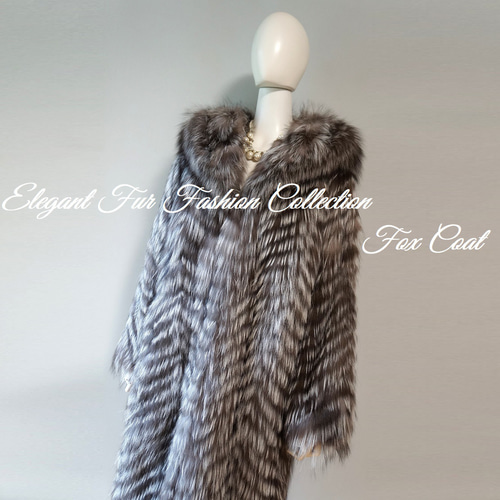 主役オーラが漂う☆セレブリティなシルバーフォックスファーロング