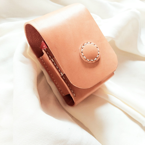 シガレットケース Zippo ホルダー付き イタリアンレザー オーダー