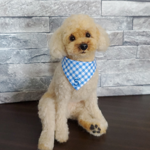 羊毛フェルト、オーダーメイド、羊毛フェルト トイプードル、リアル