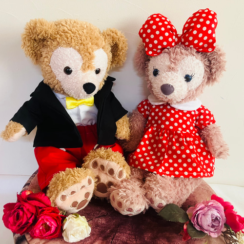 スプリングボヤッジ❤️ミッキー、ミニー、ダッフィ、シェリーメイ