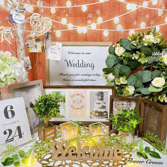 受注製作 No.932 ウェルカムスペース 結婚式 まとめ売り セット 披露宴