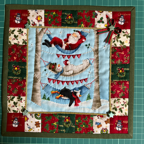 クリスマスタペストリー、パッチワーククリスマスタペストリー