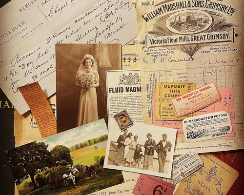 セピア系】紙もの20点セット(海外アンティーク＆ヴィンテージ) その他