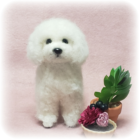 羊毛フェルト オーダー 「リアルで可愛いワンちゃん」うちの子 ペット