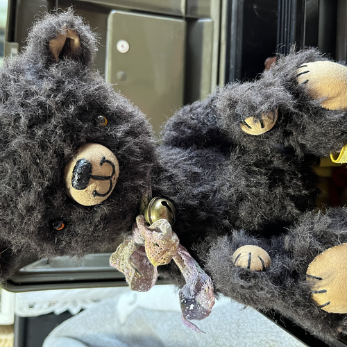 ハンドメイドテディベア 30センチ ぬいぐるみ はちる〜む☆handmade