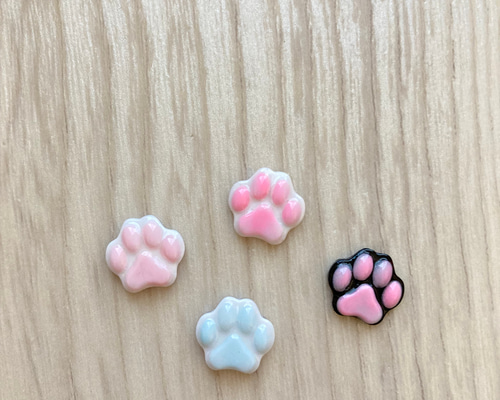 肉球パーツ 3dパーツ ネイルパーツ ハンドメイド 3dネイル レジン