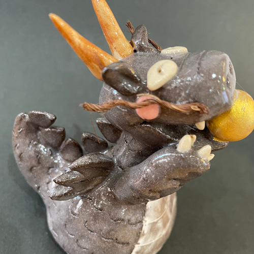 干支の置物⑥』辰年 龍 タツ 辰 陶器 2024 令和6年 ドラゴン その他