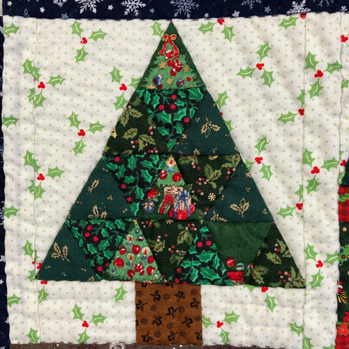 ハウスのパッチワークタペストリー 【70】❛色づく街❜ ハウスのパッチ