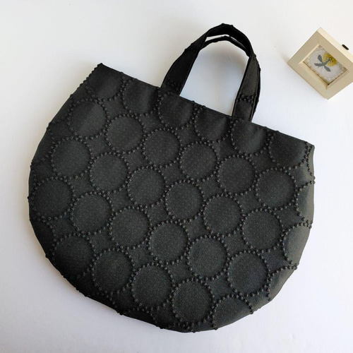 ミナペルホネン タンバリン ブラック peitto bag風バッグ ショルダー