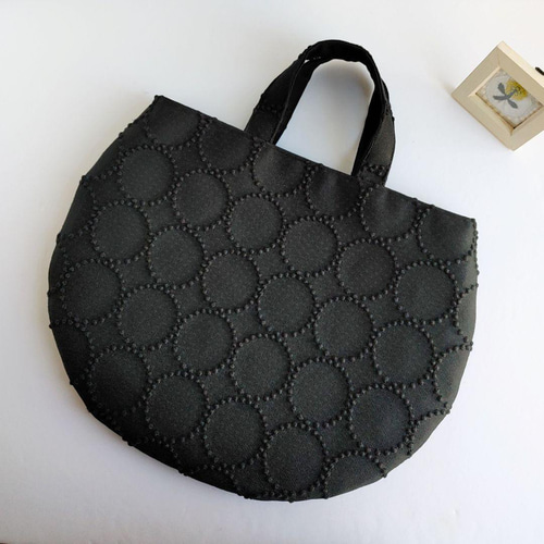 ミナペルホネン タンバリン ブラック peitto bag風バッグ ショルダー