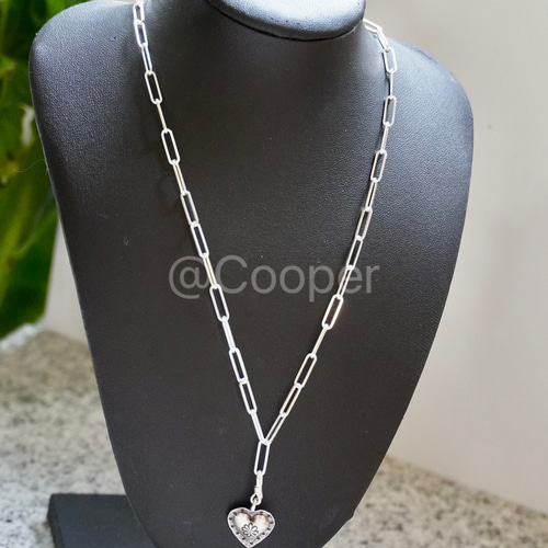 ☆オープンセール☆【カレンシルバー】ハートネックレスsilver925