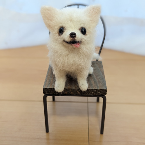 受注制作】羊毛フェルト｜チワワちゃん 羊毛フェルト haru 通販