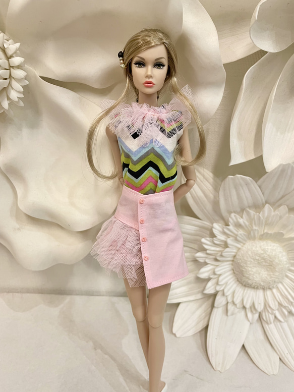 poppy parker・バービーdoll服ハンドメイドoutfit その他人形 kss 通販