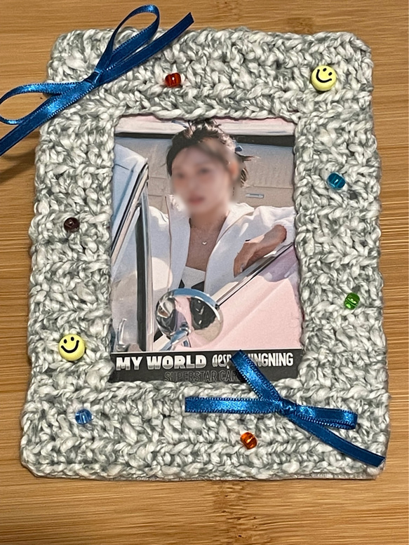 オーダーメイド 手編みのトレカケース 名刺入れ・カードケース keito