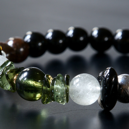 最強グラウディング隕石ブレス】モルダバイト＆ギベオン＆リビアン