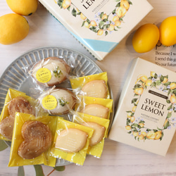 夏のギフト☆レモンBOX☆3種のレモンの焼菓子詰合せ 焼き菓子