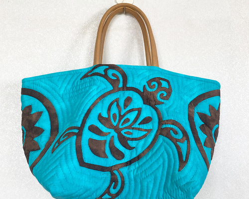 non】ハワイアンキルトトートバッグ 揺れるコスモス♡ non様専用