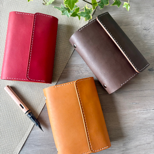 国産レザー使用 システム手帳 ミニ6サイズ ミニ6穴 新生活 新年度