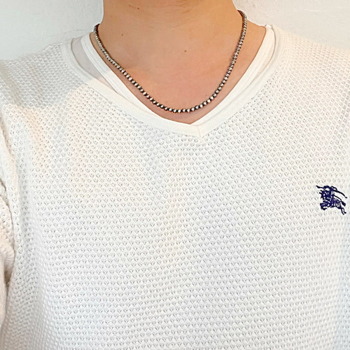 インディアンジュエリー ネックレス ナバホパール ハンドメイド