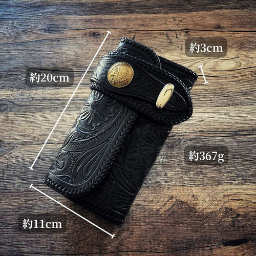 バイカーズウォレット 長財布 ライダースウォレット レザーウォレット