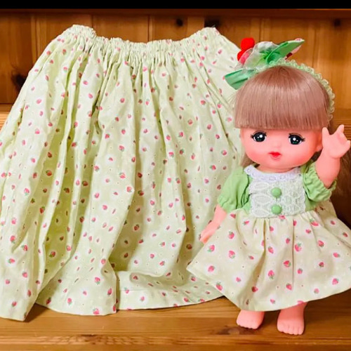 オーダー可♪メルちゃん、はなちゃん、キャミソールワンピ オーダー可