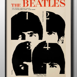 12989 ポスター 絵画 A3サイズ『ビートルズ Beatles』アート イラスト