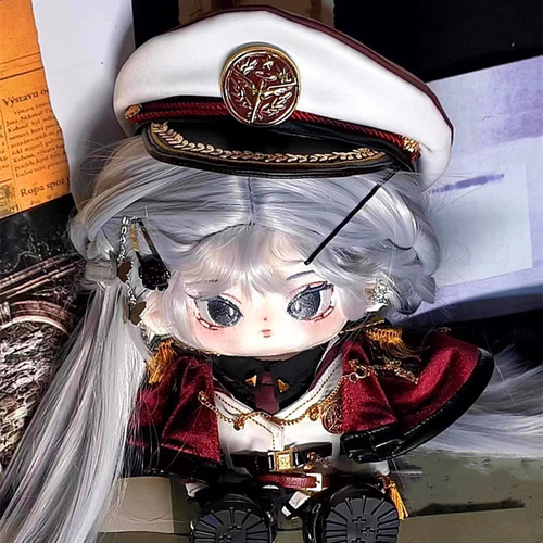 20cmぬいぐるみ服 着せ替えぬいぐるみ かわいい 赤の誇り歌セット 軍隊