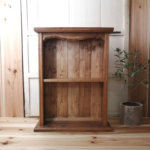 ヴィンテージ ディスプレイ オープンシェルフ チェスト 本棚 Vintage