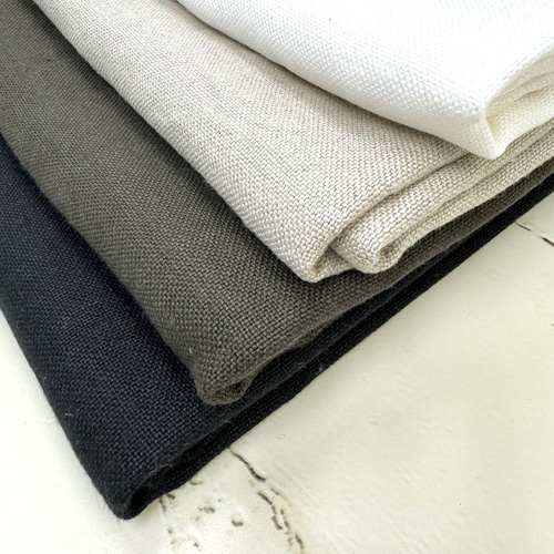 リネン生地8番手【50cm✖120cm巾】刺繍を刺して欲しいバック