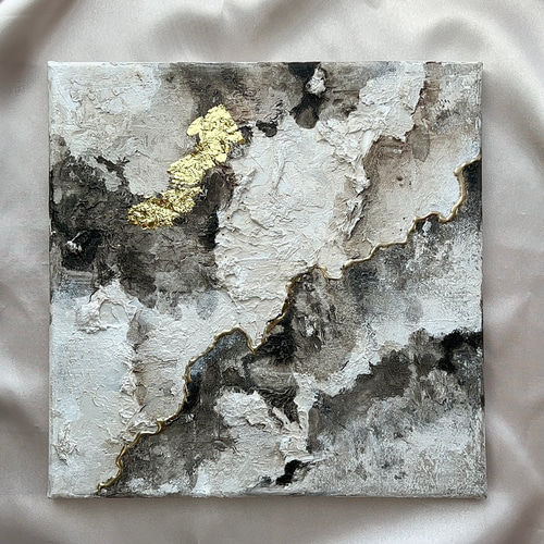 テクスチャー アート 絵画 インテリア ニュアンス 海外 雑貨 抽象画