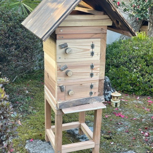 日本蜜蜂重箱式巣箱のスノコ！五枚セット！送料無料！ 日本蜜蜂重箱式