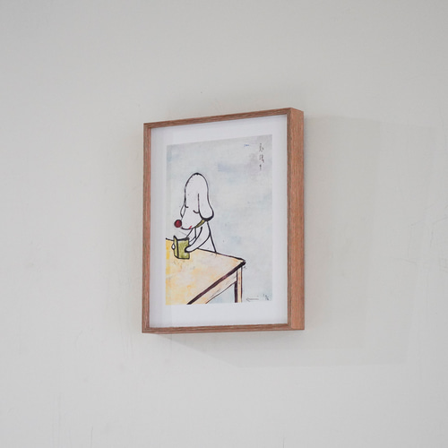 アートプリント | 奈良美智 Yoshitomo Nara｜勉強中（学習中） 絵画