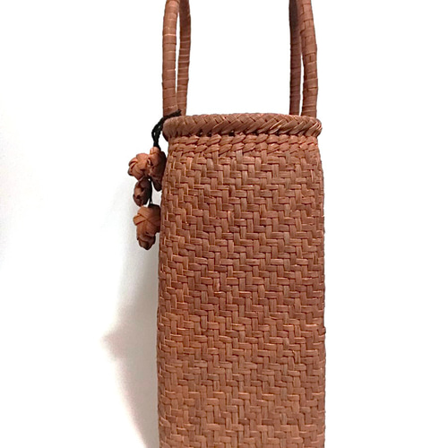 人気！売れ筋商品】山葡萄バッグ高級極細網代 かごバッグ 山葡萄バッグ