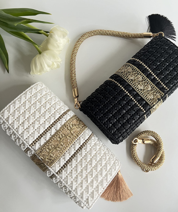 和装小物インド刺繍クラッチバッグポシェット着物 和装小物（帯・半襟