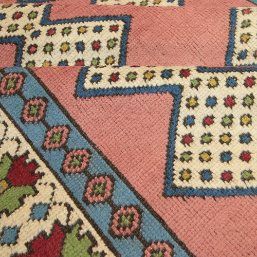 スモーキーカラー モロッコ ベルベル族 オールド手織り絨毯