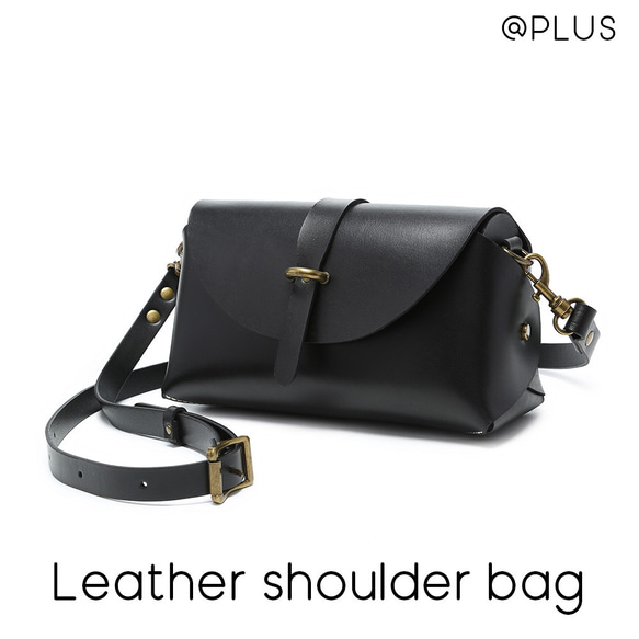 ショルダーバッグ 小さめ ヌメ革 本革 革 ポシェット サコッシュ 斜