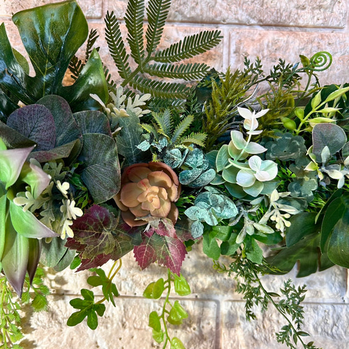 光触媒 人工観葉植物 ウォールグリーン フェイクグリーン 壁掛け