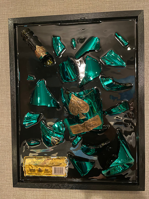 クラッシュアート アルマンドゴールド レジンアート その他アート