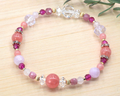 恋愛を実らせて、幸福感を高めるお守り ｜ インカローズ、ピンク