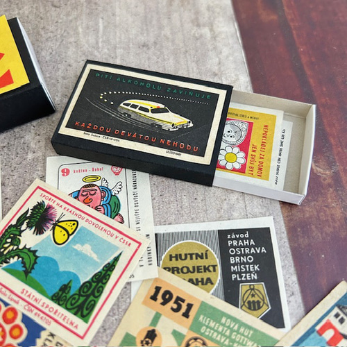 196・チェコマッチラベルアソート 15枚 マッチラベル マッチ ラベル