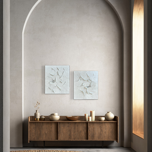 現代アート 2枚セット テクスチャーアート モダン アートパネル ホテル