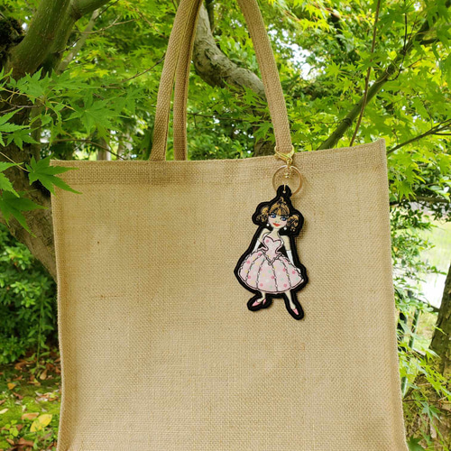 ロラライハリスの刺繍キーホルダー（バッグチャーム）受注制作 その他