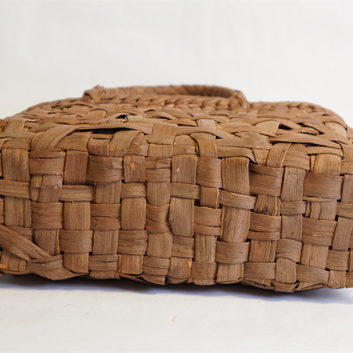 乱れ編み 山葡萄 かご 籠 バッグ 一番皮 中布と内ポケット付き かご