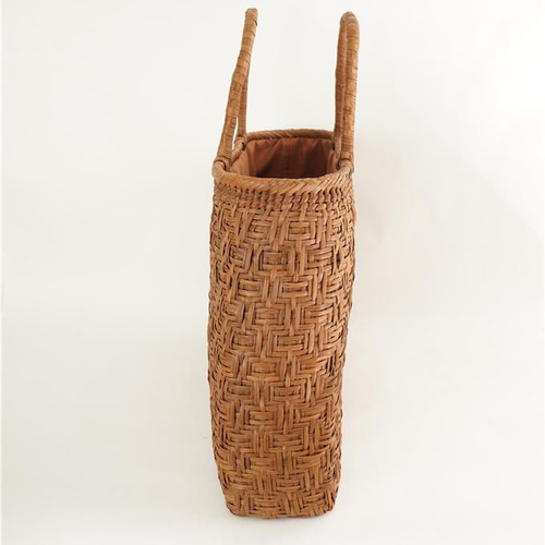 XXLサイズ 大容量 山葡萄 籠 カゴ かごバック やまぶどう 亀甲編み