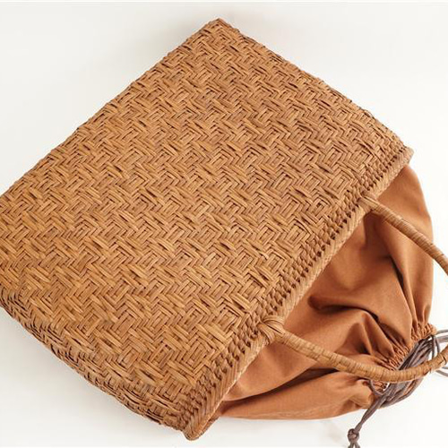 XXLサイズ 大容量 山葡萄 籠 カゴ かごバック やまぶどう 亀甲編み