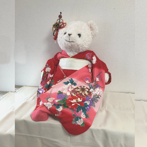 くまのぬいぐるみ 七五三 ぬいぐるみ オトーフクリエイト 通販