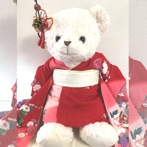 くまのぬいぐるみ 七五三 ぬいぐるみ オトーフクリエイト 通販