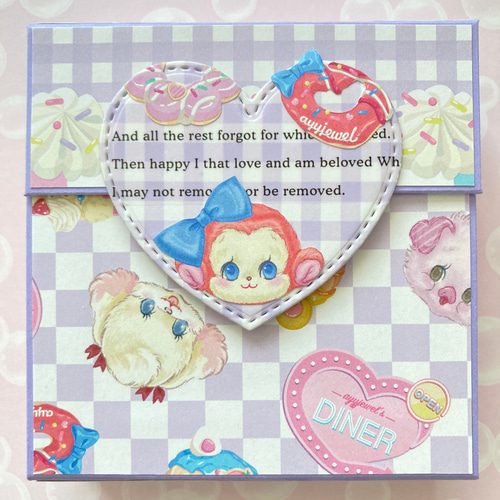 ミニ蛇腹ファイル おすそ分けファイル No.6 フレークシール ayyjewel